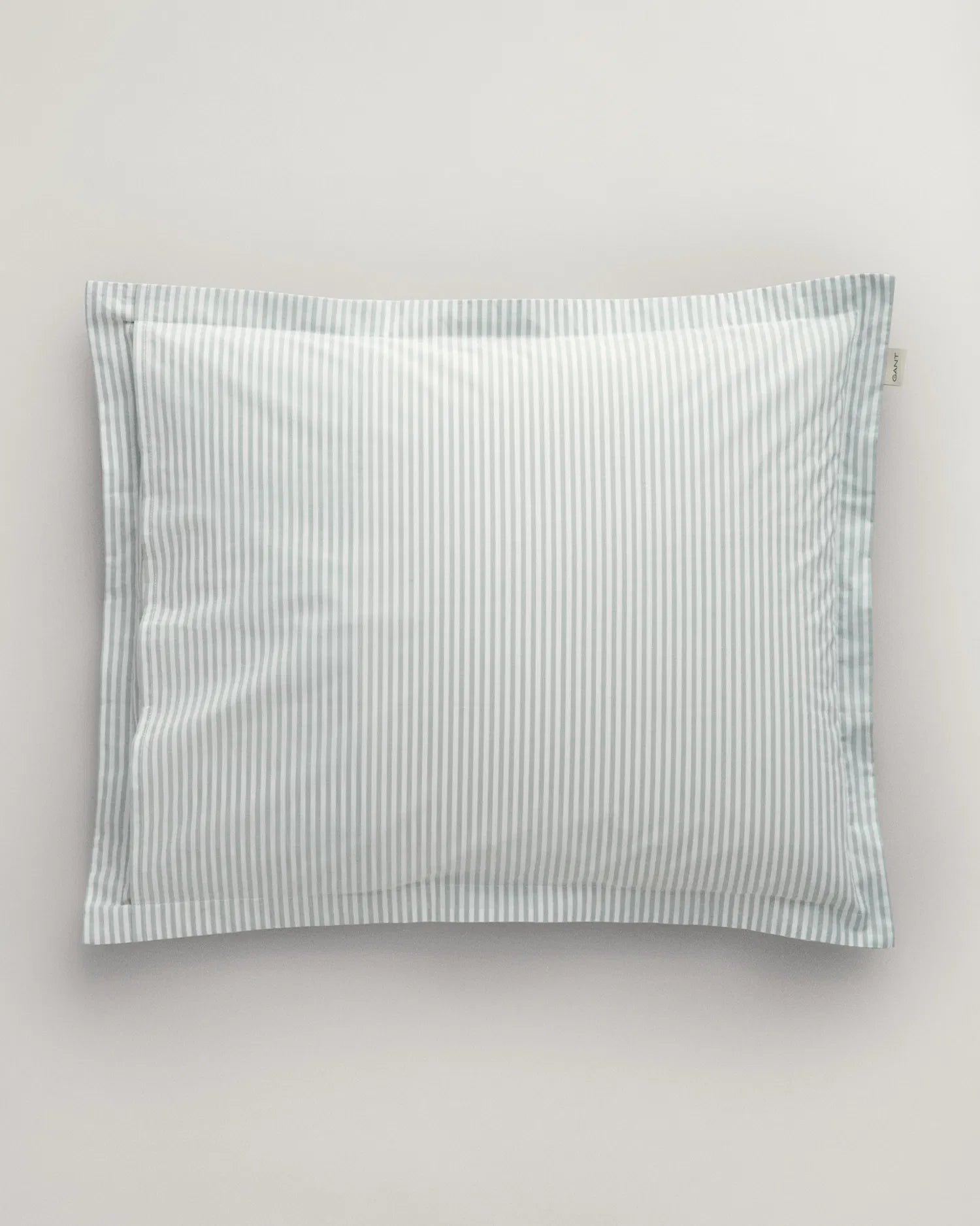 Gant Percale Stripe Clay Green