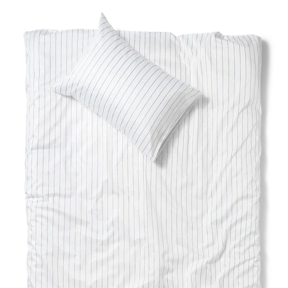 Abate Sengetøy Pinstripe
