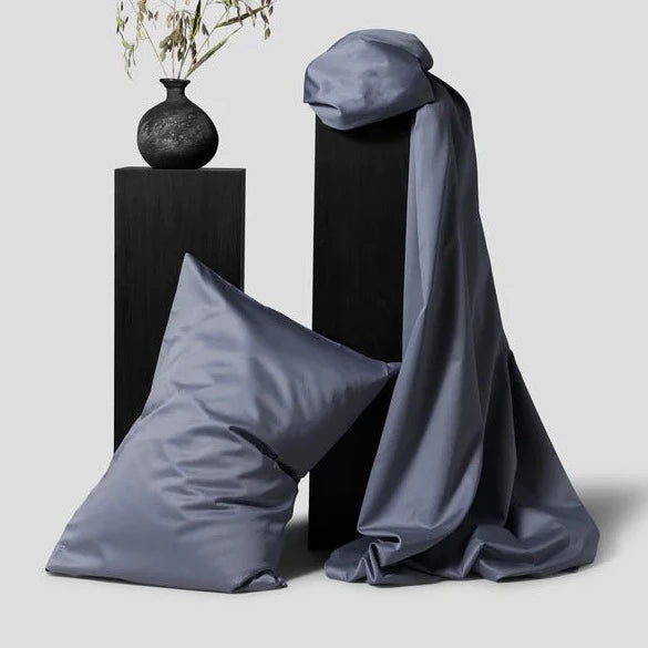 Abate sengetøy dusty blue
